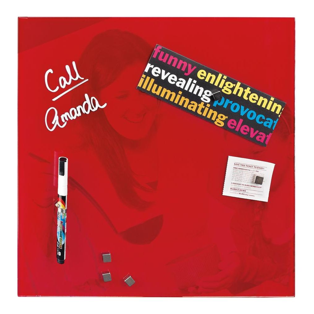 Glass Magnetic Memo Board